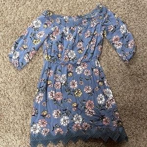 Flower design dress